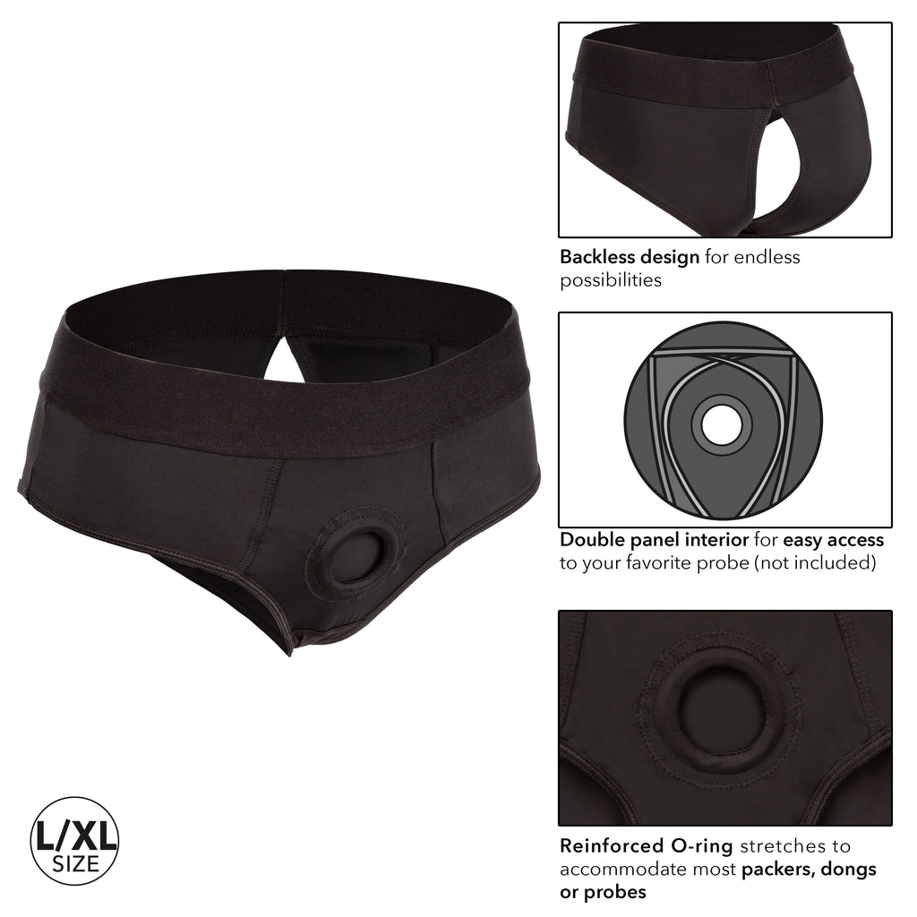 Boundless Backless Brief - L/xl by CalExotics from LoveMart Co.
