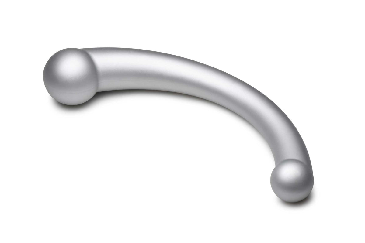 10x Vibra-Crescent Silicone Dual Ended Dildo by XR Brands from LoveMart Co.