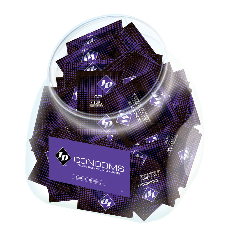 ID Condoms - Superior Feel - 144 Piece Jar by ID - Lubricants from LoveMart Co.