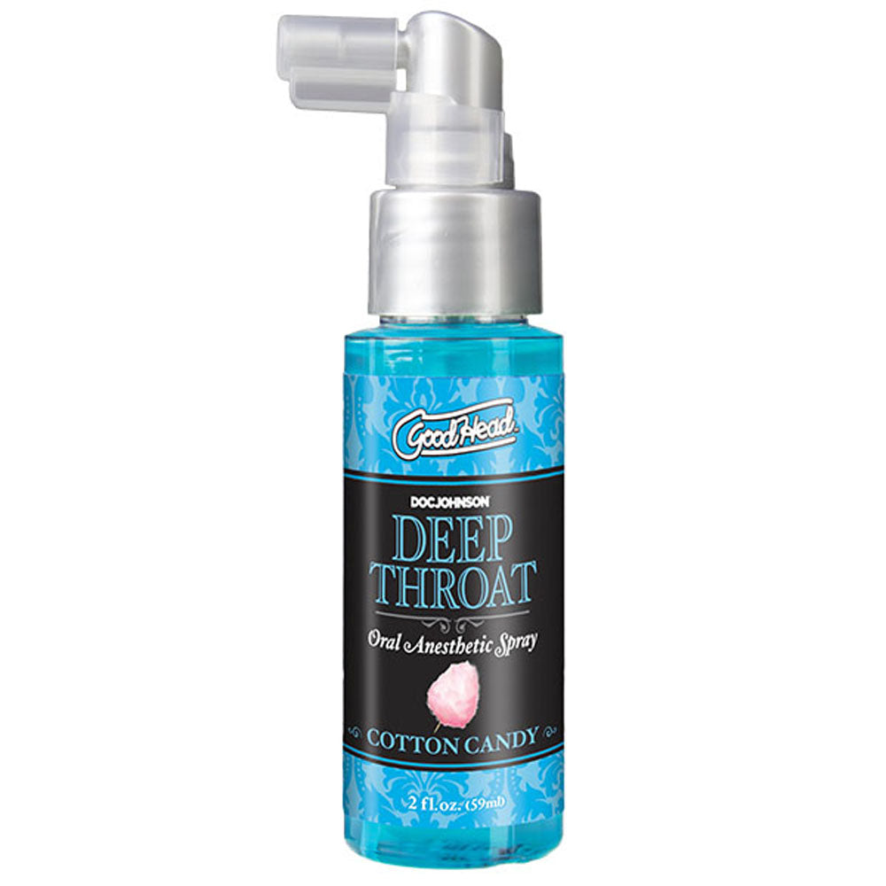 Goodhead - Deep Throat Spray - Cotton Candy - 2 Fl. Oz. by Doc Johnson from LoveMart Co.