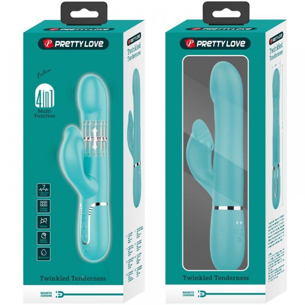 Falin Rabbit Vibrator Pearls by Pretty Love from LoveMart Co.