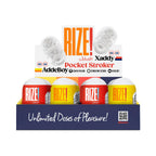 Rize - the Pill Mini Stroker - 12 Pack Display by Blush from LoveMart Co.