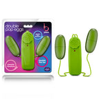 B Yours Double Pop Eggs - Lime by Blush from LoveMart Co.
