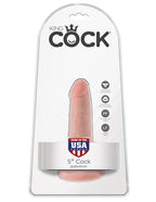 King Cock 5 Inch Cock - Light by Pipedream from LoveMart Co.