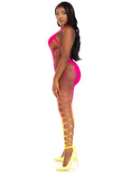 Ombre Footless Bodystocking - One Size - Sunset by Leg Avenue from LoveMart Co.