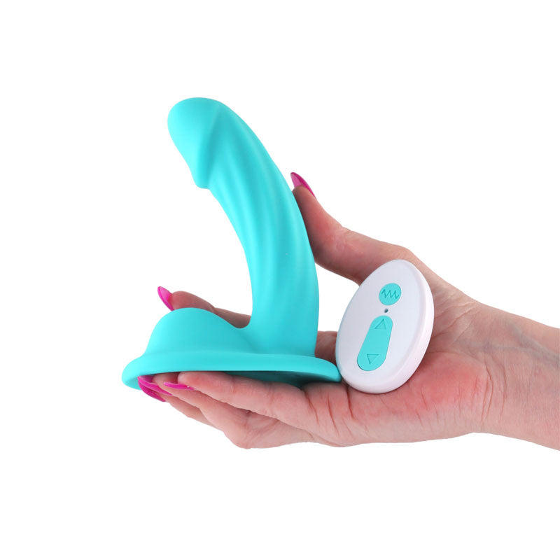 Colours Curve Vibrating 5" Dildo by nsnovelties from LoveMart Co.