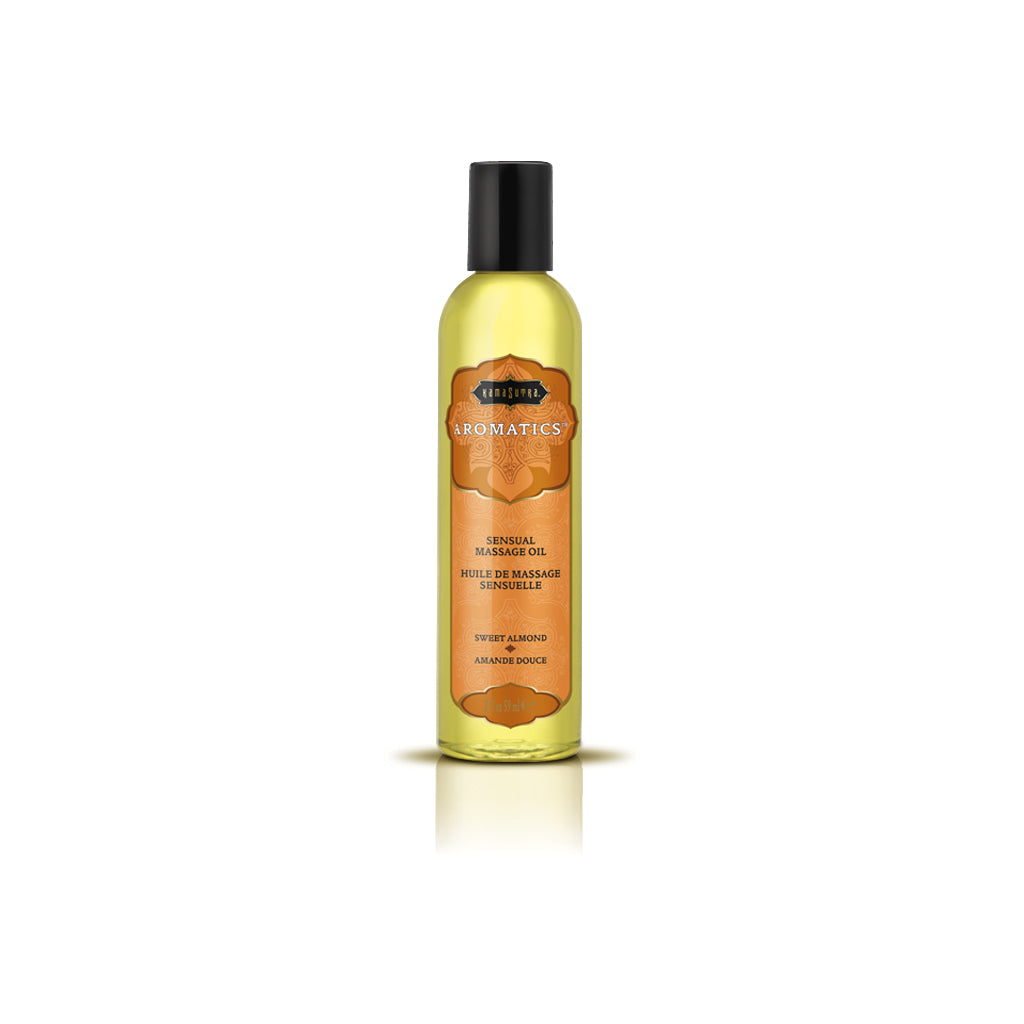 Aromatics Massage Oil - Sweet Almond - 2 Fl Oz by Kama Sutra from LoveMart Co.