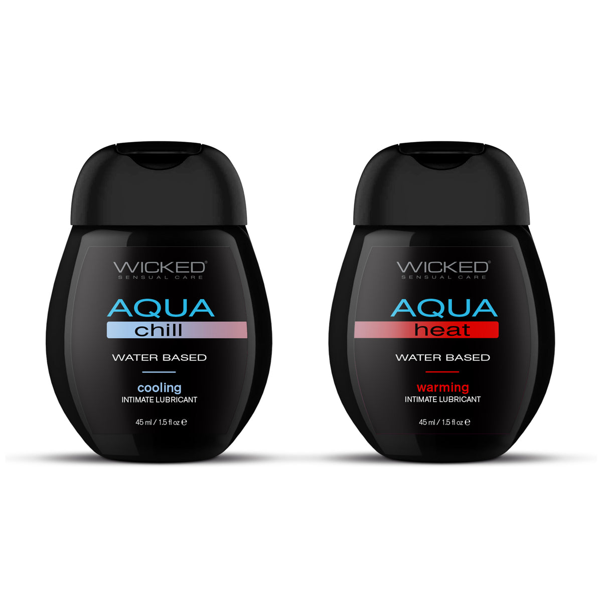 Sensation Kit Cooling and Warming Intimate Lubricants 1.5 Fl Oz by Wicked Sensual Care from LoveMart Co.
