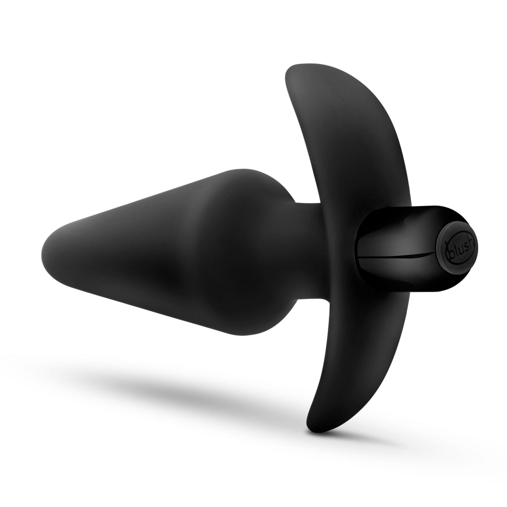 Anal Adventures Platinum - Silicone Vibrating Plug by Blush from LoveMart Co.