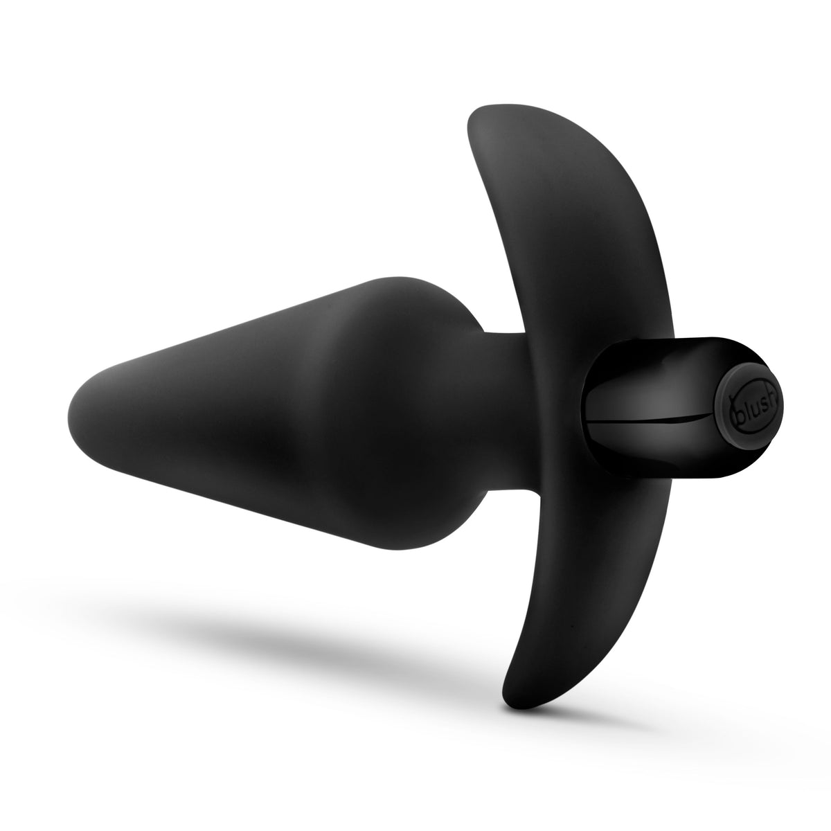 Anal Adventures Platinum - Silicone Vibrating Plug by Blush from LoveMart Co.