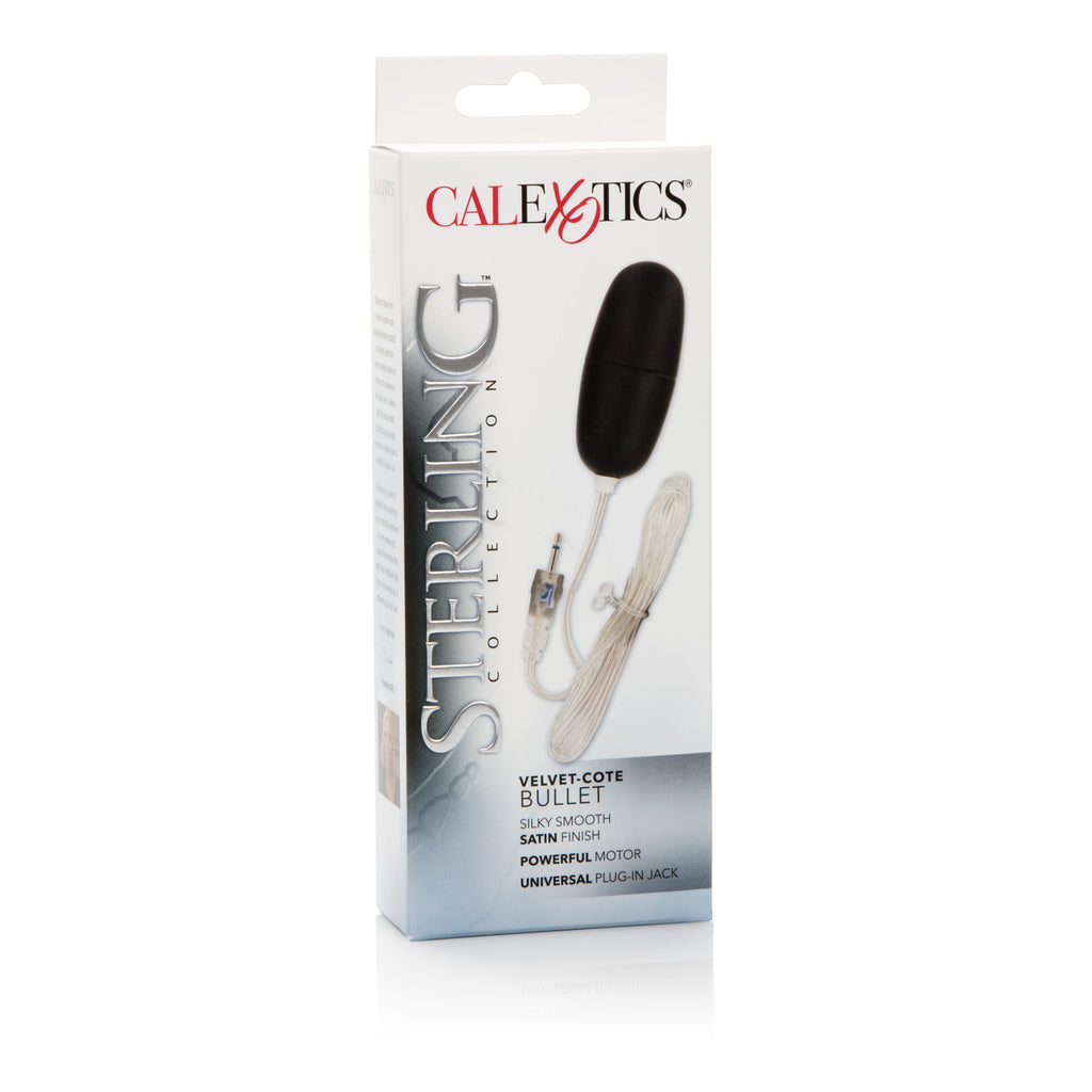 Sterling Collection Velvet-Cote Bullet by CalExotics from LoveMart Co.