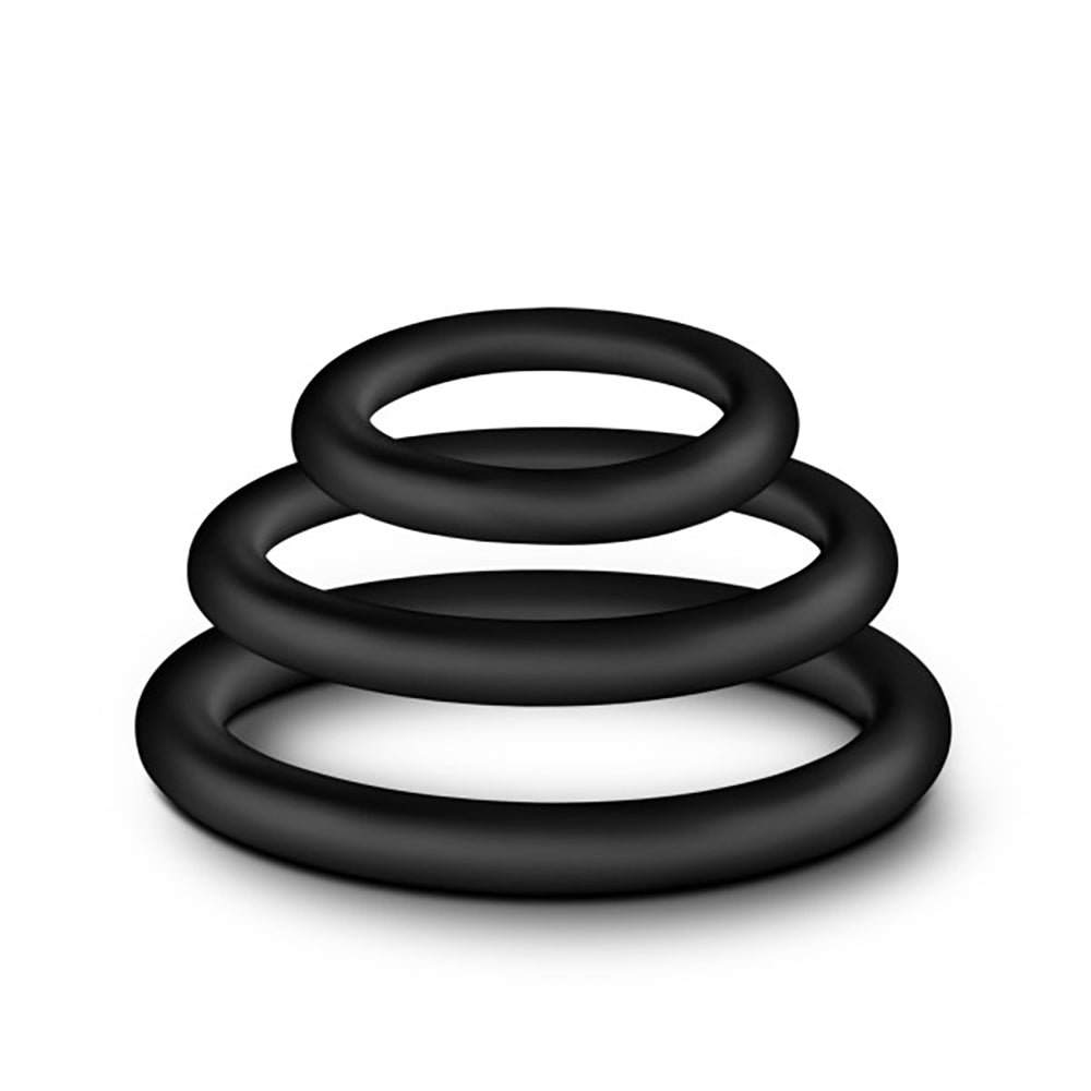 Performance - Vs4 Pure Premium Silicone Cockring Set by Blush from LoveMart Co.