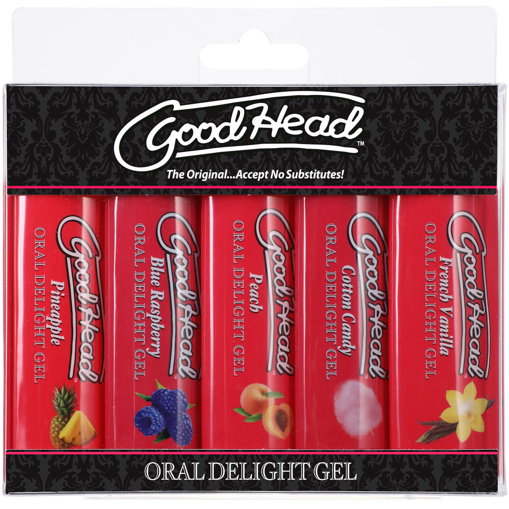 Goodhead - Oral Delight Gel - 5 Pack - 1 Oz. by Doc Johnson from LoveMart Co.