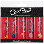 Goodhead - Oral Delight Gel - 5 Pack - 1 Oz. by Doc Johnson from LoveMart Co.