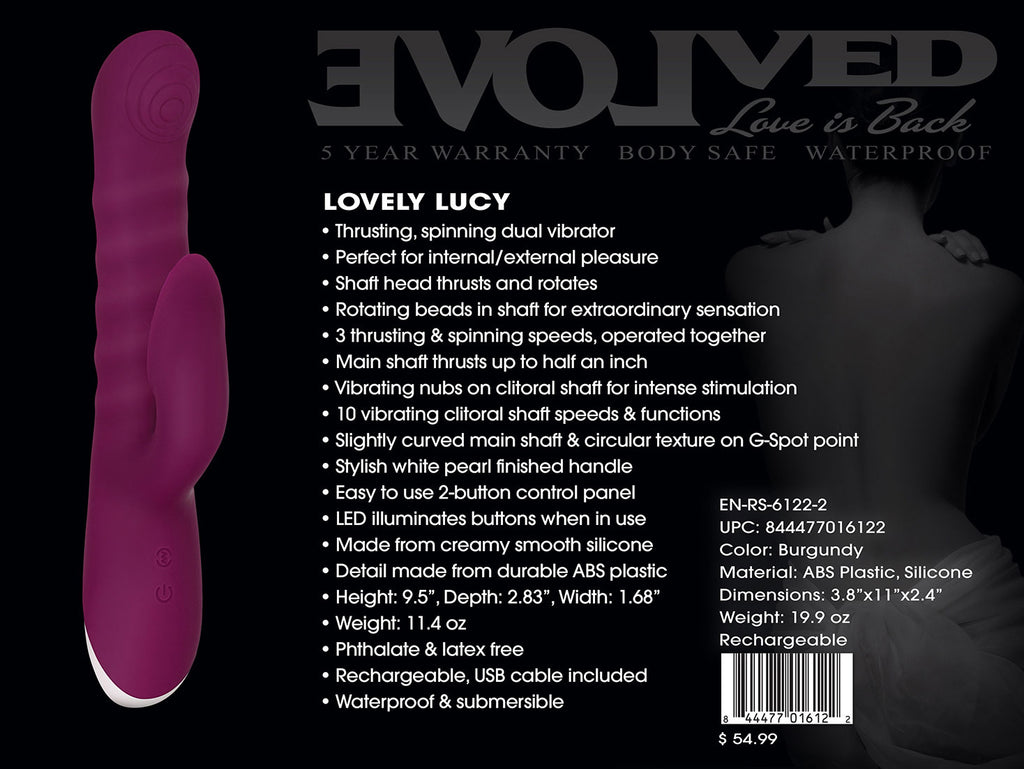 Lovely Lucy by Evolved Novelties from LoveMart Co.