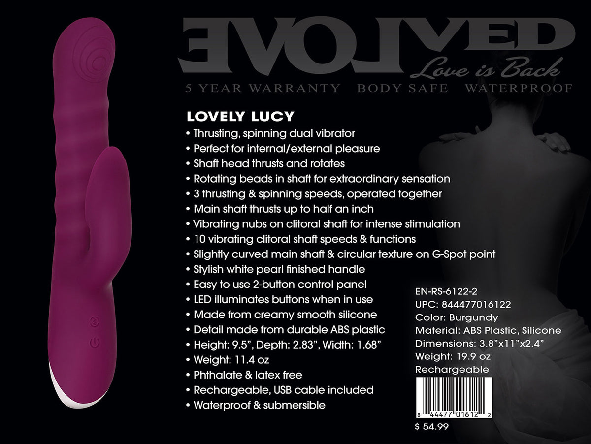 Lovely Lucy by Evolved Novelties from LoveMart Co.
