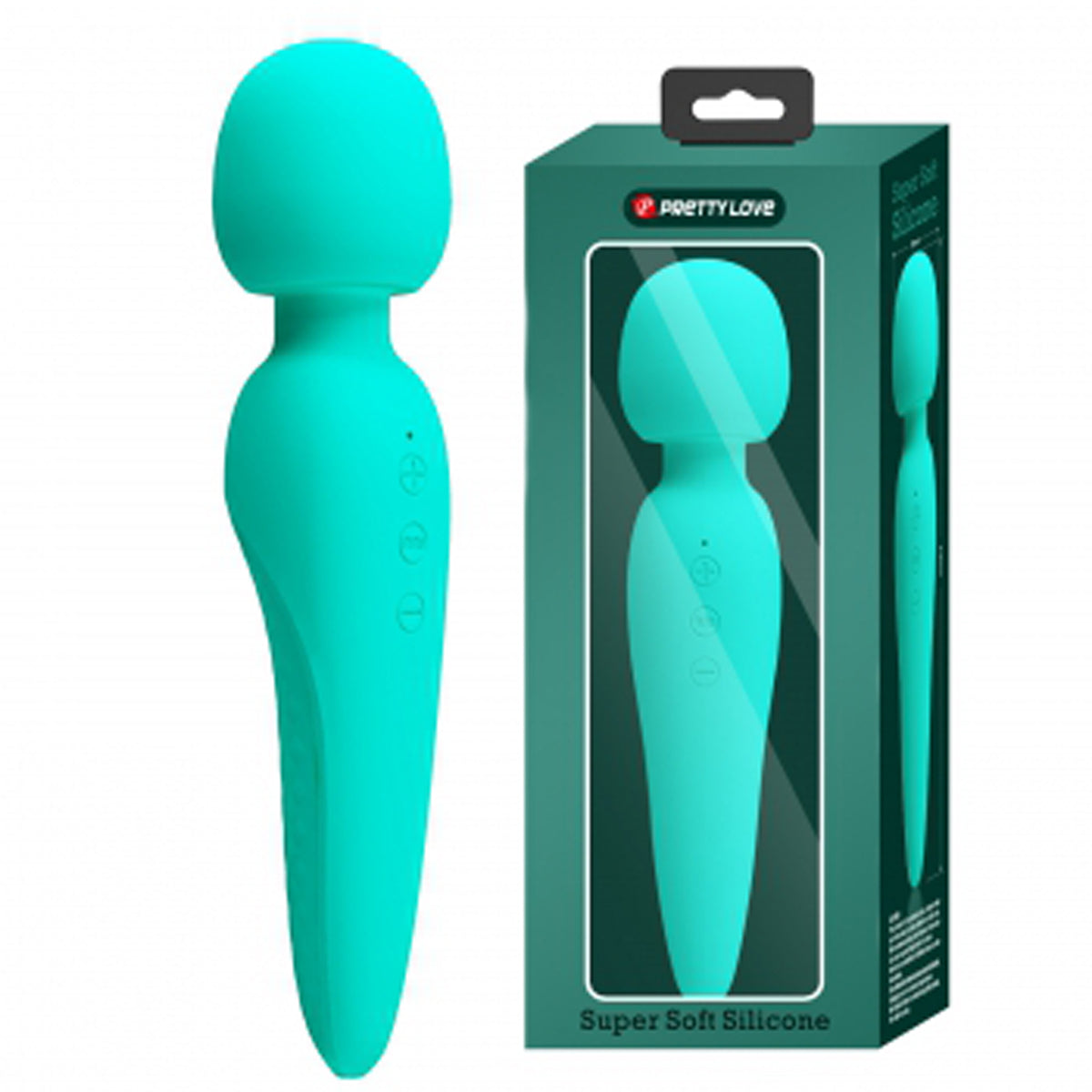 Meredith Super Soft Silicone Wand by Pretty Love from LoveMart Co.