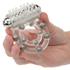 Maximus Enhancement Ring 10 Stoker Beads Rechargeable by CalExotics from LoveMart Co.