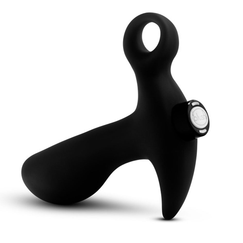 Anal Adventures- Platinum - Silicone Vibrating Prostate Massager 01 by Blush from LoveMart Co.