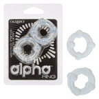 Alpha Liquid Silicone Double Stacker by CalExotics from LoveMart Co.