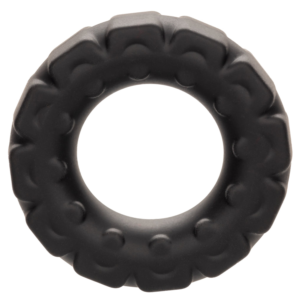 Alpha Liquid Silicone Prolong Tread Ring by CalExotics from LoveMart Co.