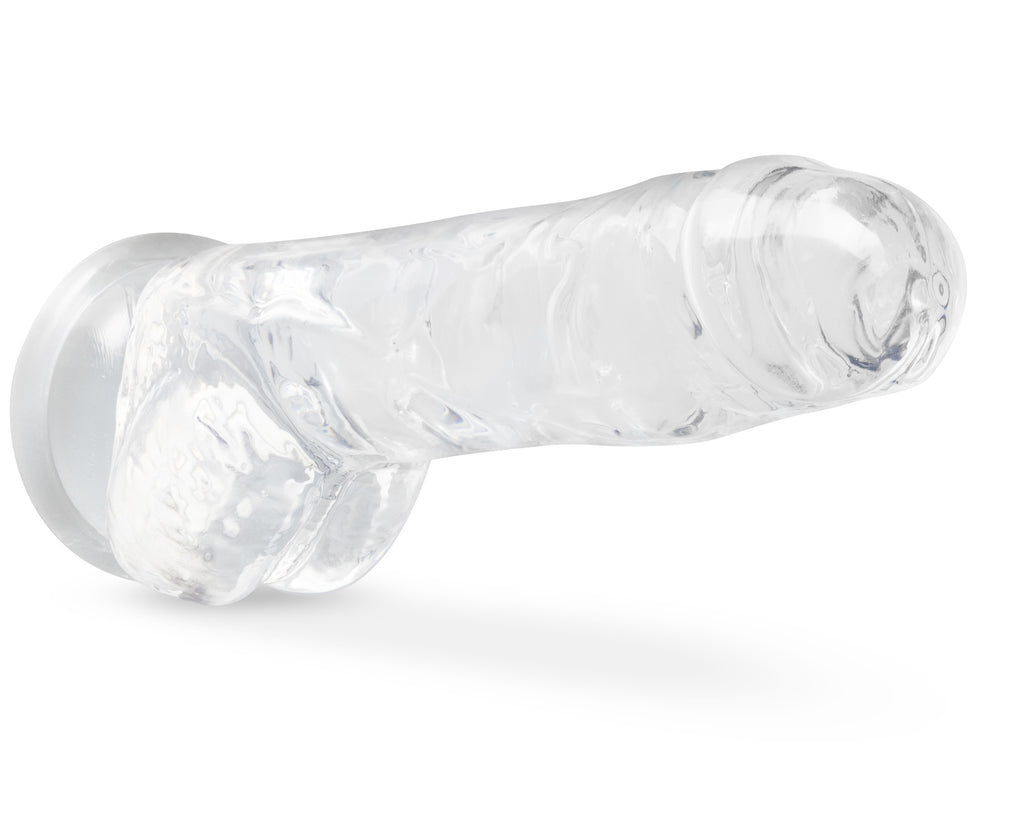 Naturally Yours - 8 Inch Crystalline Dildo - Diamond by Blush from LoveMart Co.