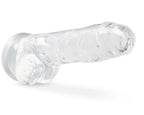 Naturally Yours - 8 Inch Crystalline Dildo - Diamond by Blush from LoveMart Co.