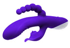 Lick Me - Triple Stim Vibe by Evolved Novelties from LoveMart Co.