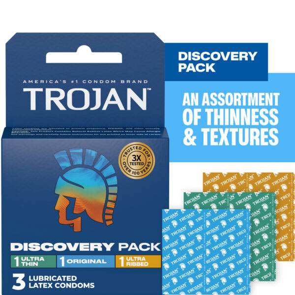 Trojan Discovery Pack 3 Count by Paradise Marketing from LoveMart Co.