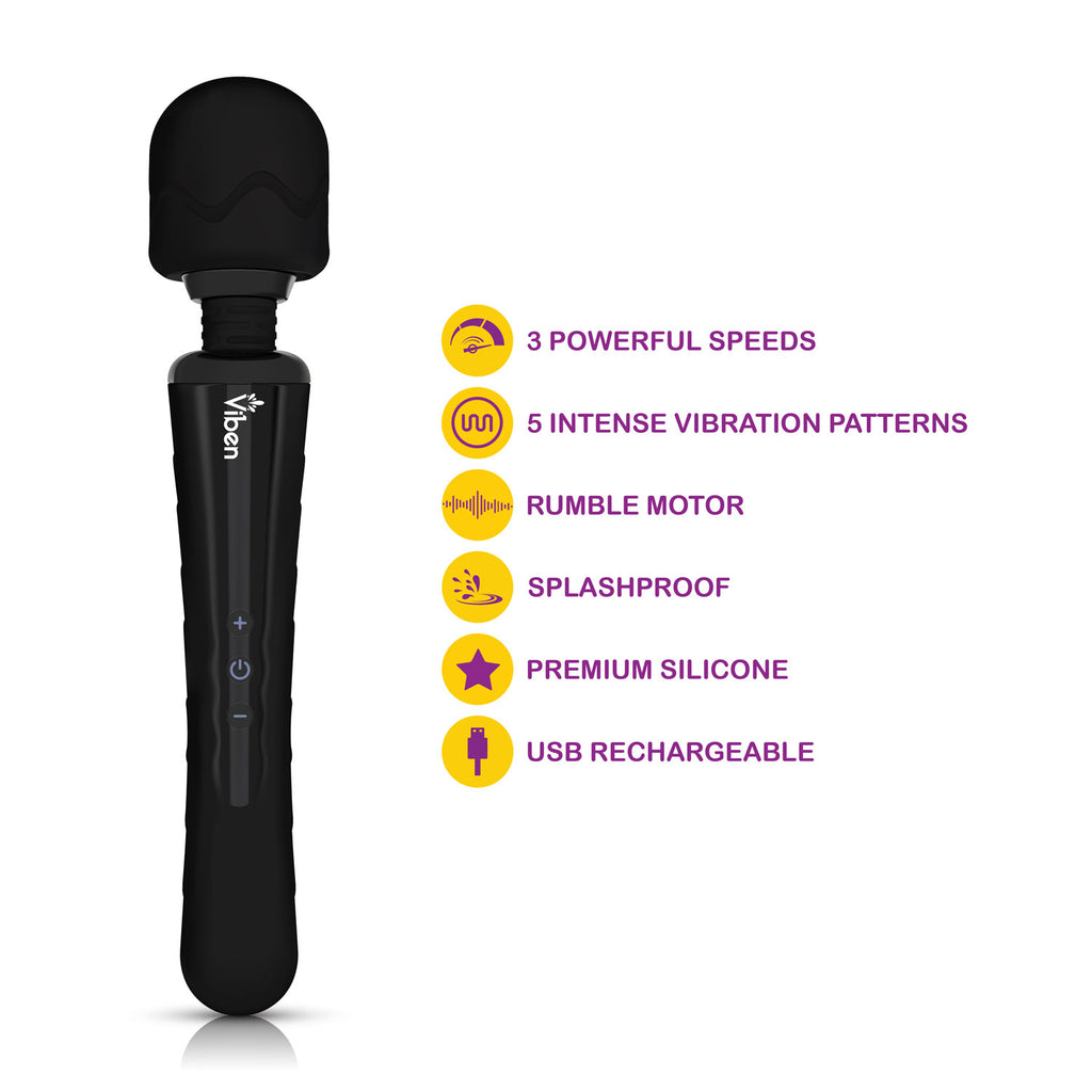 Obsession Wand Massager by Viben from LoveMart Co.