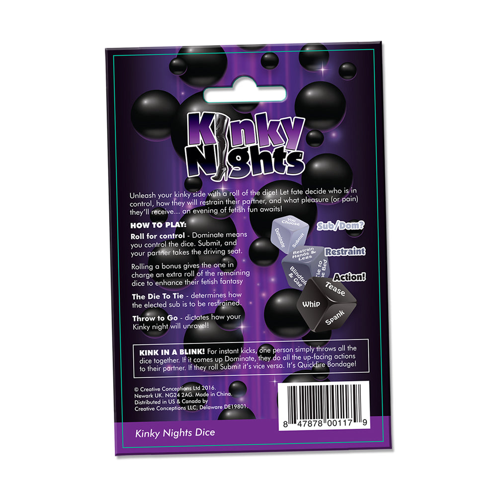 Kinky Night Dare Dice by Creative Conceptions from LoveMart Co.