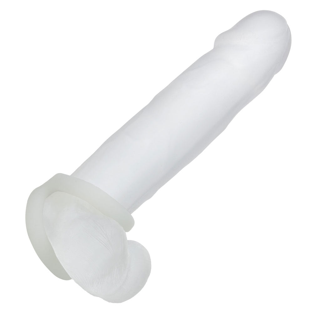 Alpha Liquid Silicone Snug Tugger - Glow-in-the-Dark by CalExotics from LoveMart Co.