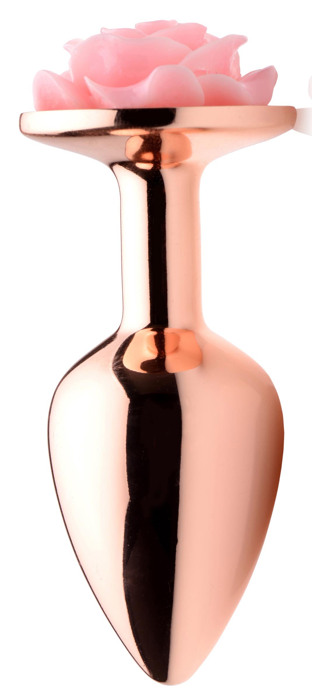 Pink Rose Anal Plug - Small by XR Brands from LoveMart Co.