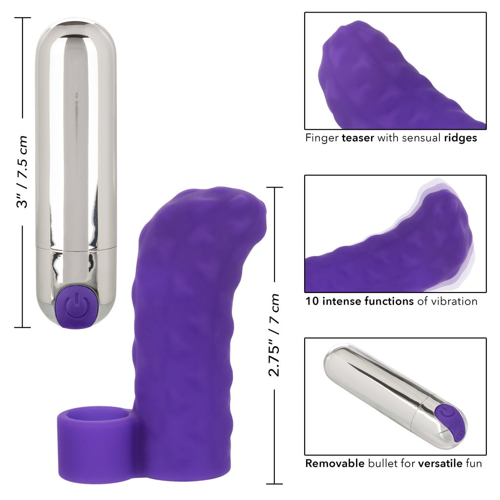Intimate Play Rechargeable Finger Teaser by CalExotics from LoveMart Co.
