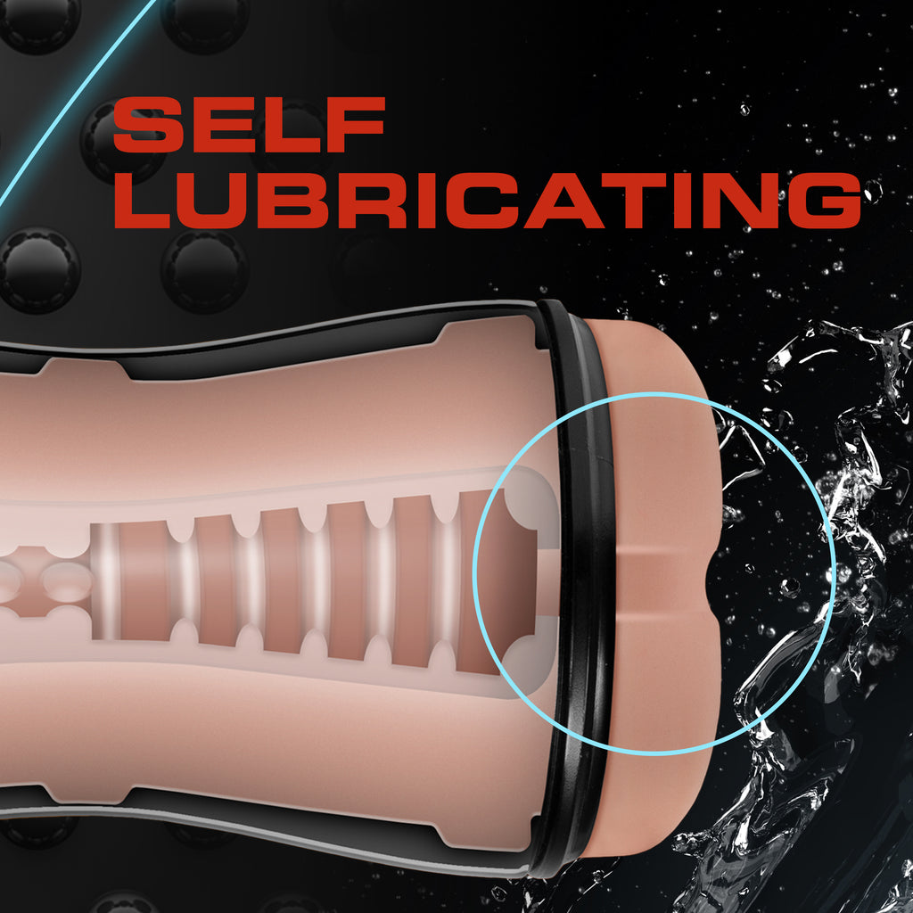 Coverboy - Cowboy - Self Lubricating Stroker by Blush from LoveMart Co.