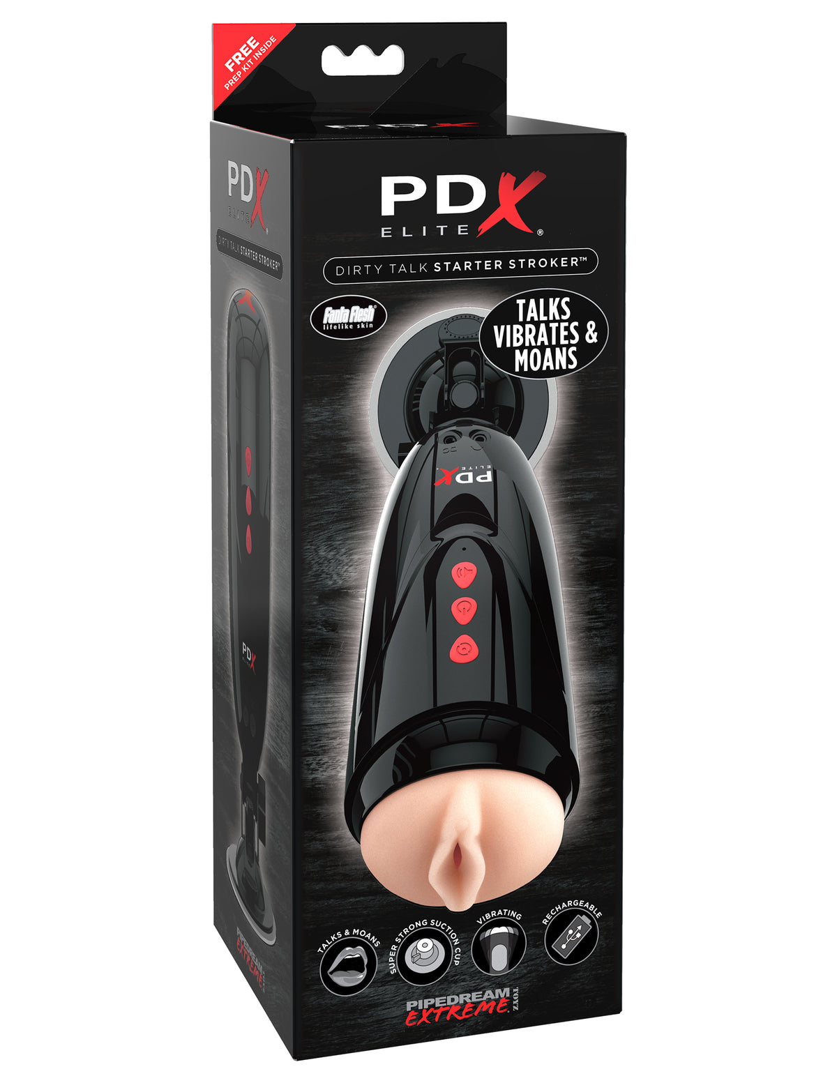 Pdx Elite Dirty Talk Starter Stroker by Pipedream from LoveMart Co.