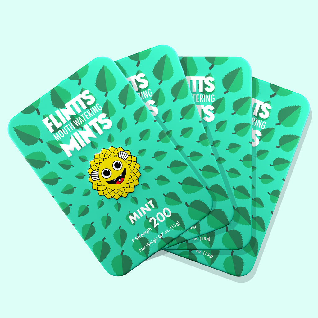 Flintts Mouth Watering Mints - F-Strength 200 by Flintts Mints from LoveMart Co.