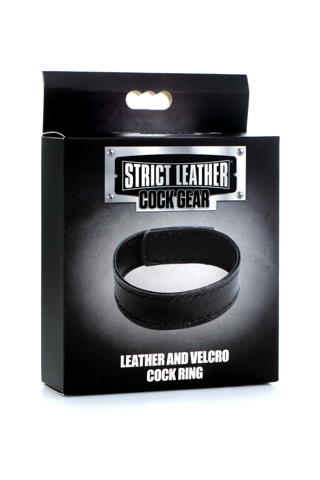 Leather and Velcro Cock Ring by XR Brands from LoveMart Co.
