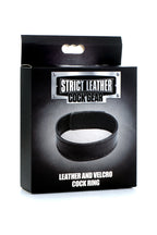 Leather and Velcro Cock Ring by XR Brands from LoveMart Co.
