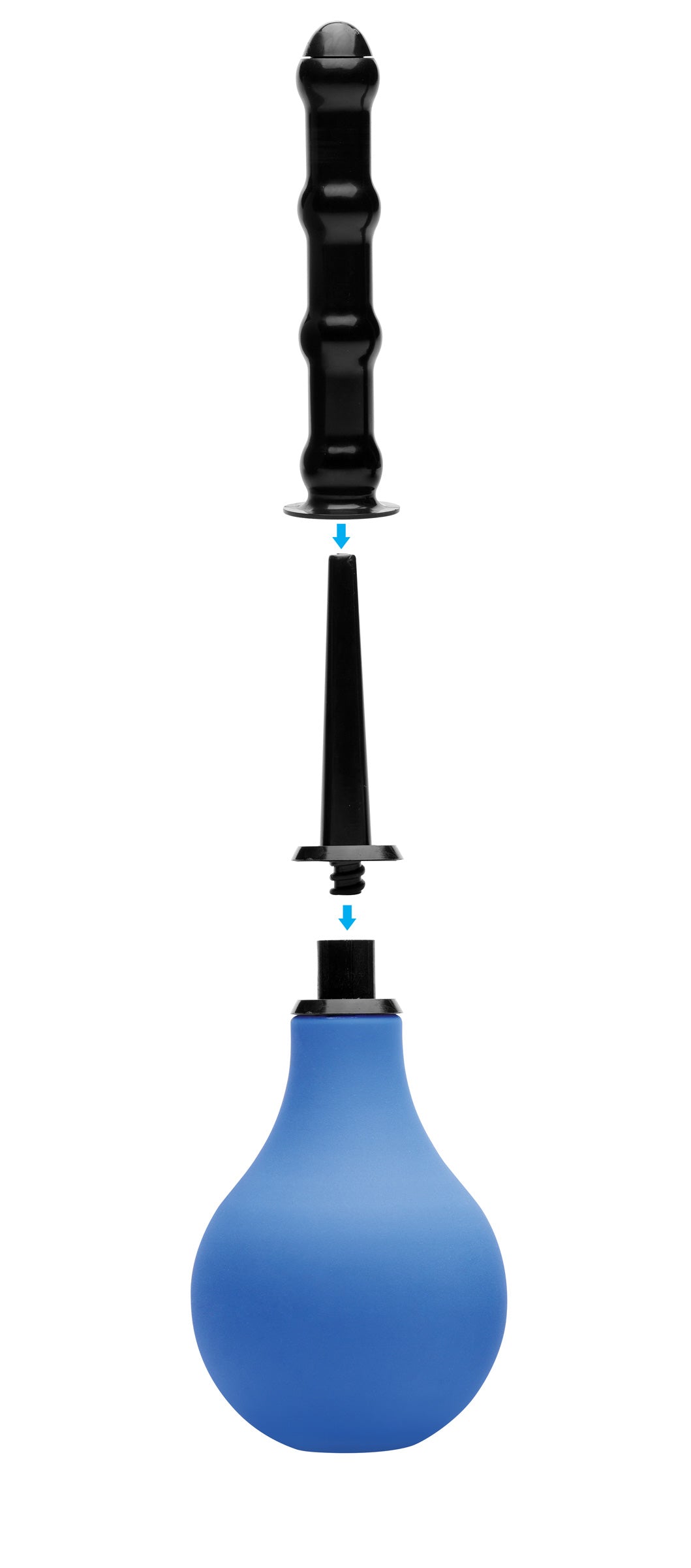 Premium One- Way Valve Anal Douche Set by XR Brands from LoveMart Co.