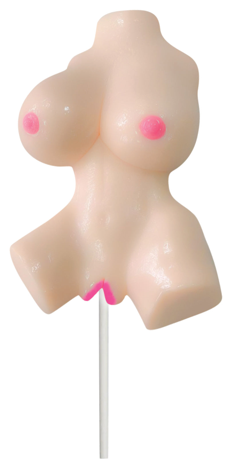 Lusty Lickers - Female Torso Pop - Vanilla by Hott Products from LoveMart Co.