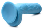 Pop Pecker 8.25 Inch Dildo With Balls by XR Brands from LoveMart Co.