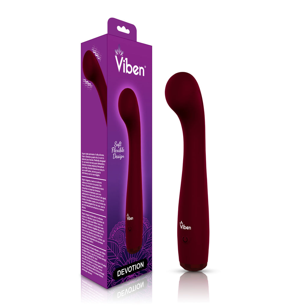 Devotion G-Spot Massager - Ruby by Viben from LoveMart Co.