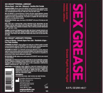 Sex Grease Silicone Based 8.5 Oz by ID - Lubricants from LoveMart Co.