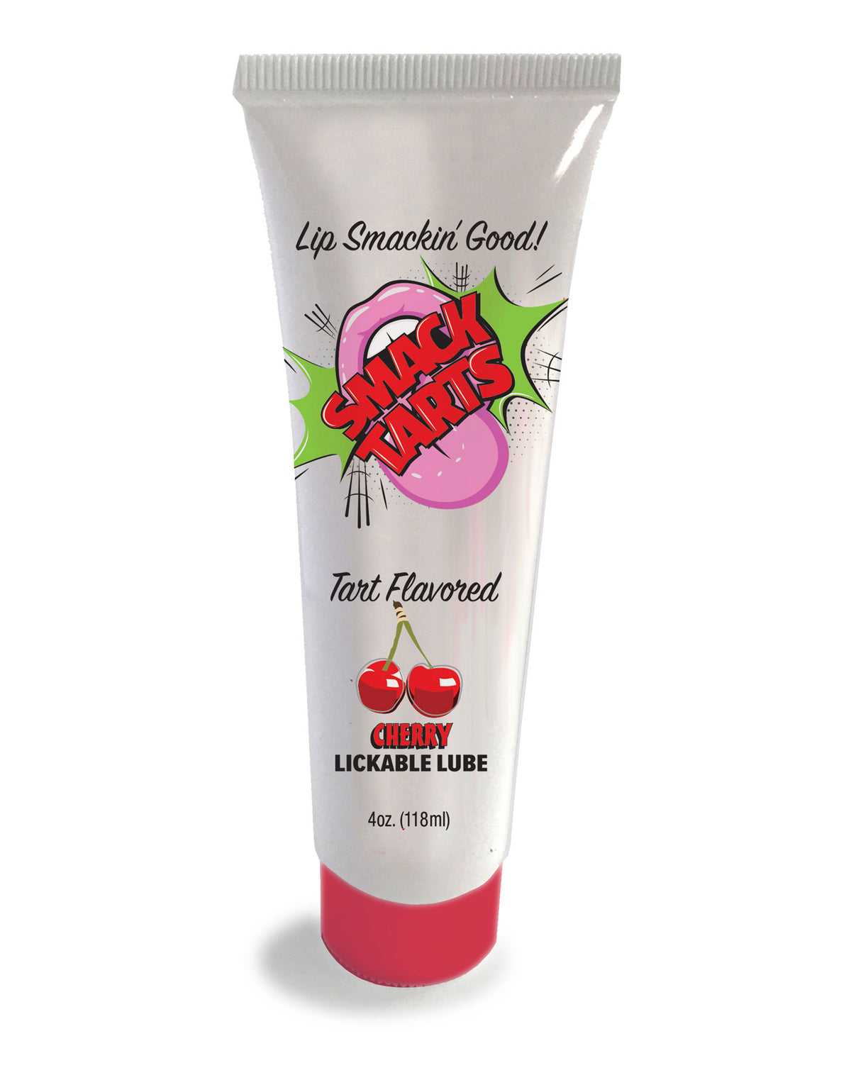 Smack Tarts 4oz Lickable Flavored Lubricant-Cherry by Little Genie from LoveMart Co.