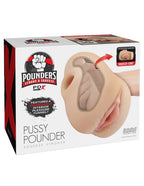 Pdx Plus Pussy Pounder Squeeze Stroker - Light by Pipedream from LoveMart Co.