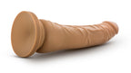 Dr. Skin Silicone - Dr. Noah - 8 Inch Dong With Suction Cup - Mocha by Blush from LoveMart Co.