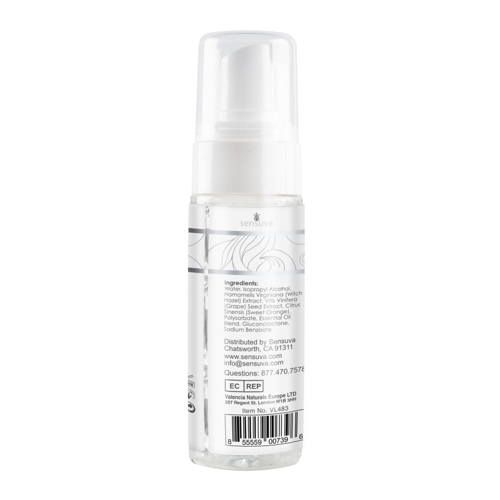 Think Clean Thoughts Foaming Toy Cleaner - 5.07 Fl. Oz. by Sensuva from LoveMart Co.