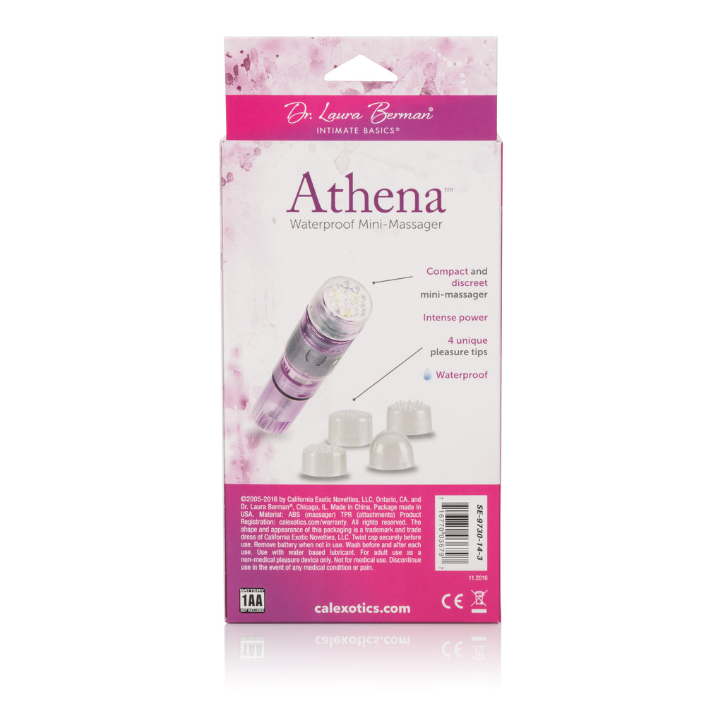 Berman Athena Waterproof Mini Massager - Boxed by CalExotics from LoveMart Co.