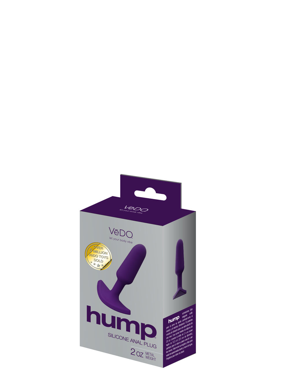 Hump Silicone Anal Plug by VeDO from LoveMart Co.